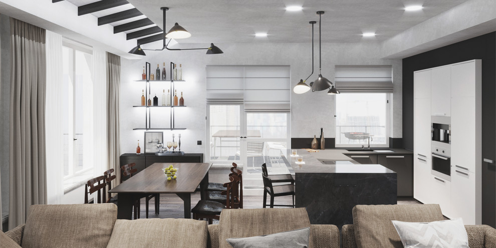 Кухня - гостиная