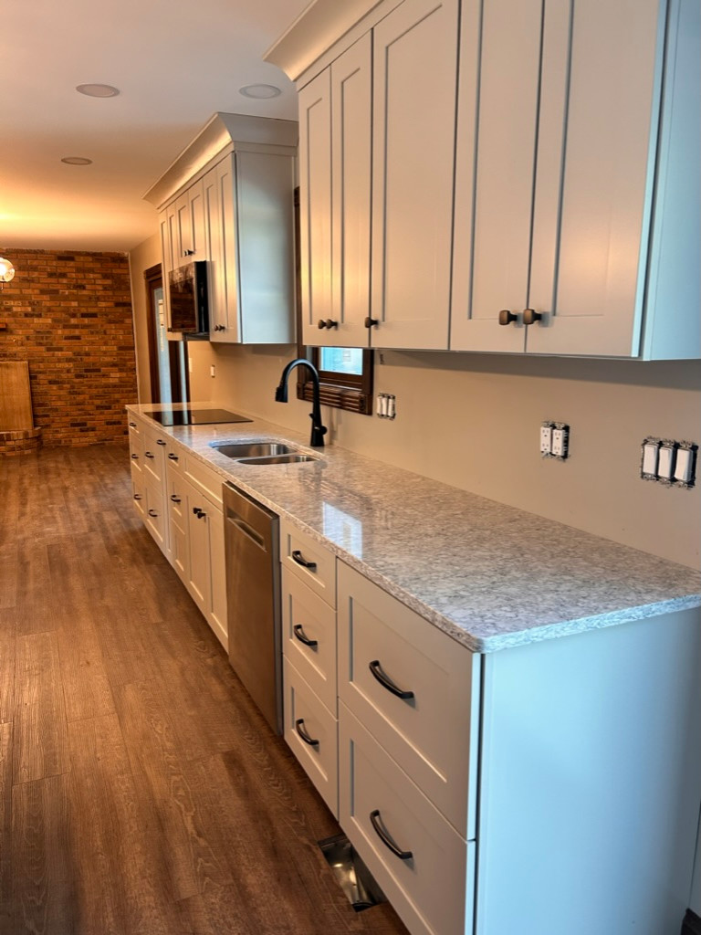 Whole house renovation, kitchen remodel, cabinets