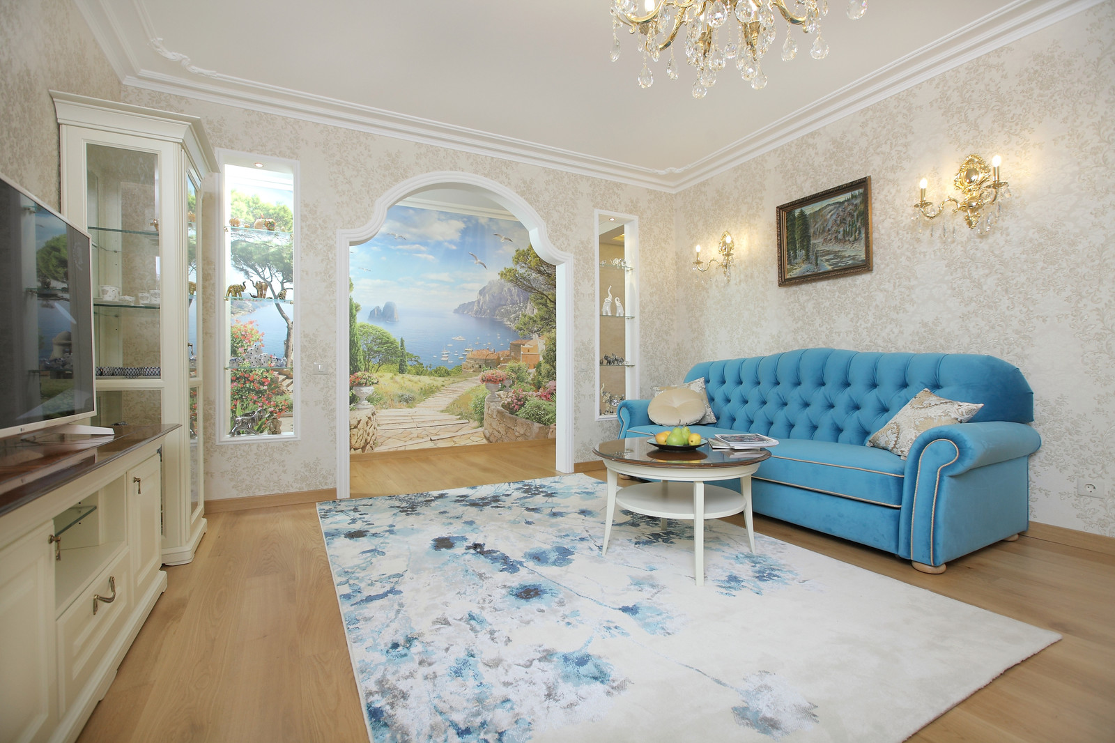 Дизайн трехкомнатной квартиры в ЖК "Южный берег"