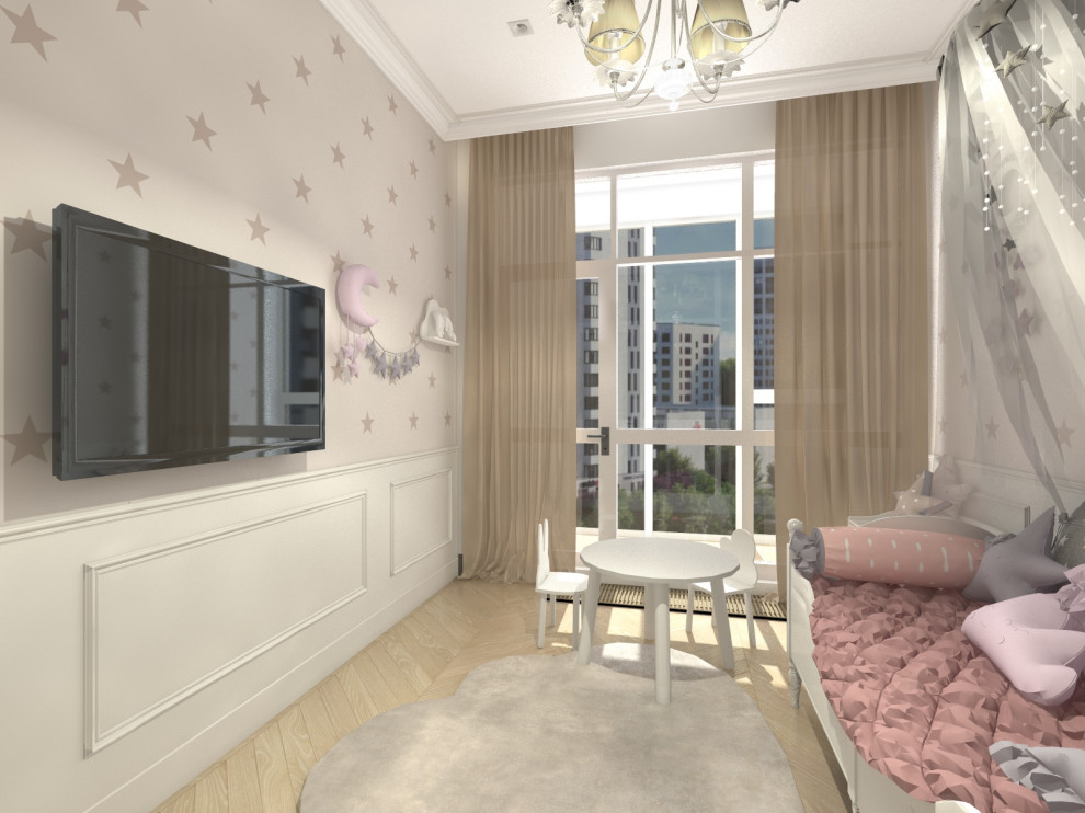 Квартира в стиле неоклассика