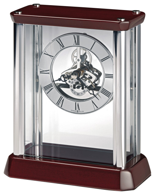 Highland Tabletop Clock Contemporary Desk And Mantel Clocks by