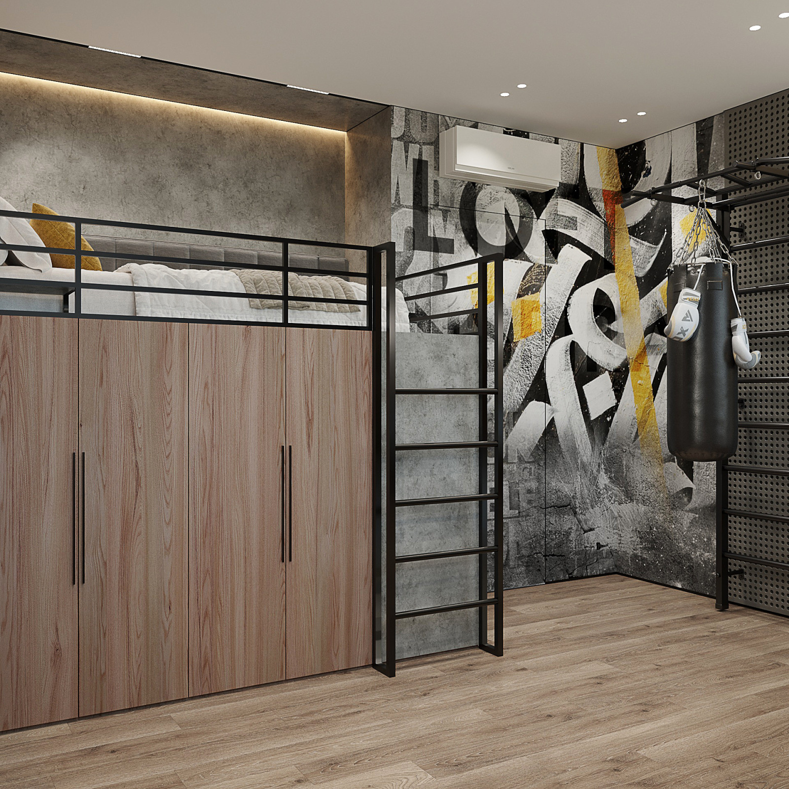 2025г. Проект квартиры 84 м2 в ЖК "Чикаго"