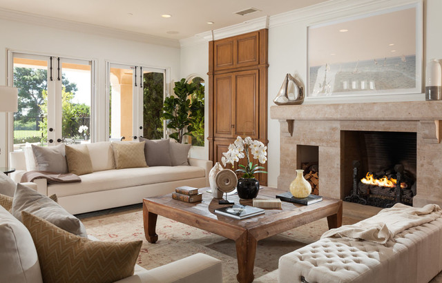 Mediterranean Living Room middelhavsstil-dagligstue