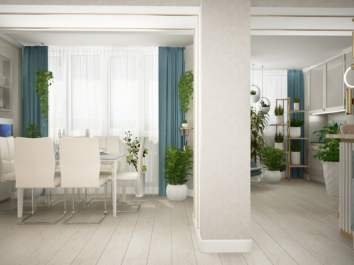 Квартира в стиле Неоклассика