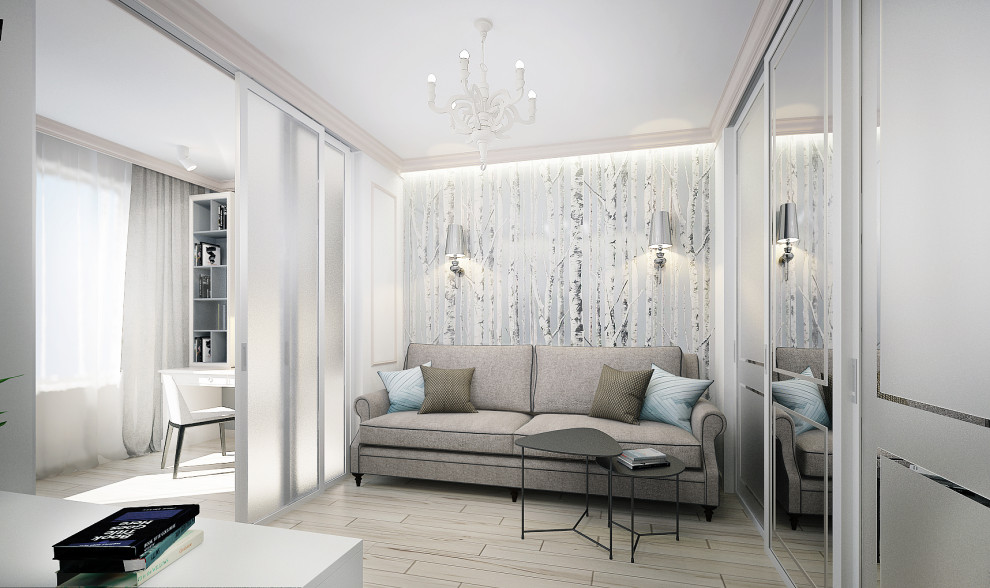 Однушка в розовых тонах на Пифагоре