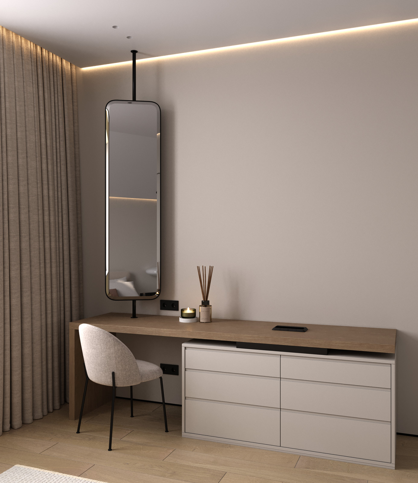 Коттедж в Мытищах, д. Шолохово — современный стиль с элементами минимализма