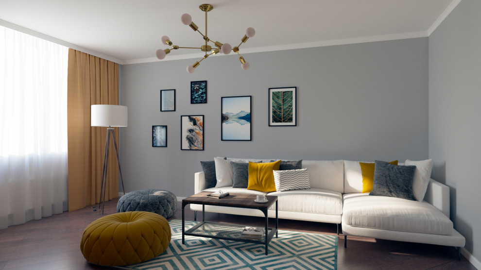 Дизайн комнаты в 3-х стилях