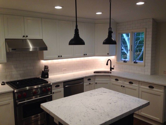 Transitional Cottage Kitchen stile-marinaro-cucina
