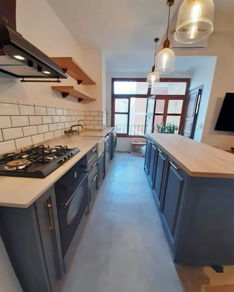 COCINAS CLASICAS 2022 Midcentury Kitchen Valencia by Cocinas Essenza Houzz