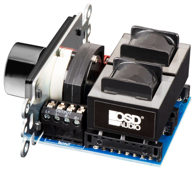 In Wall 100W Knob Volume Control, Impedance Matching, Black & Brown ...