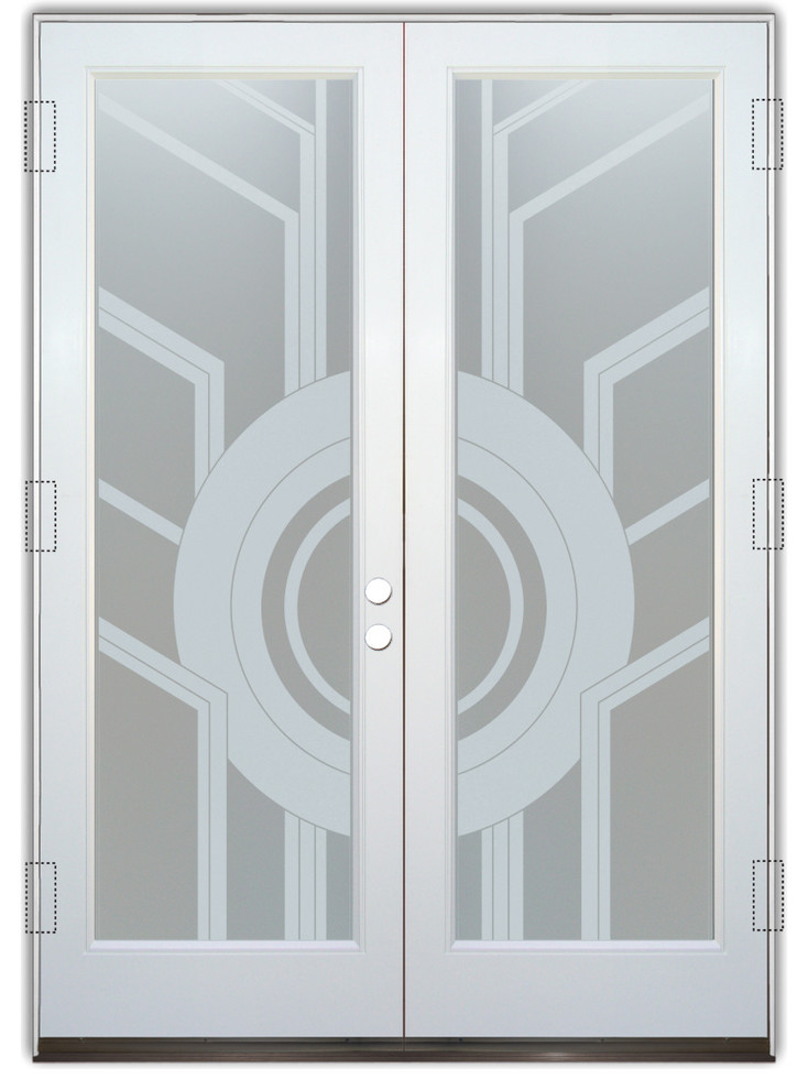 Glass Front Entry Door Sans Soucie Art Glass Sun Odyssey Private