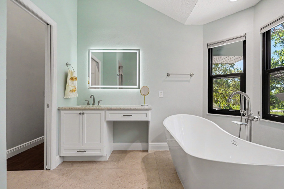 Waterfront Home Primary Bath Suite Transformation