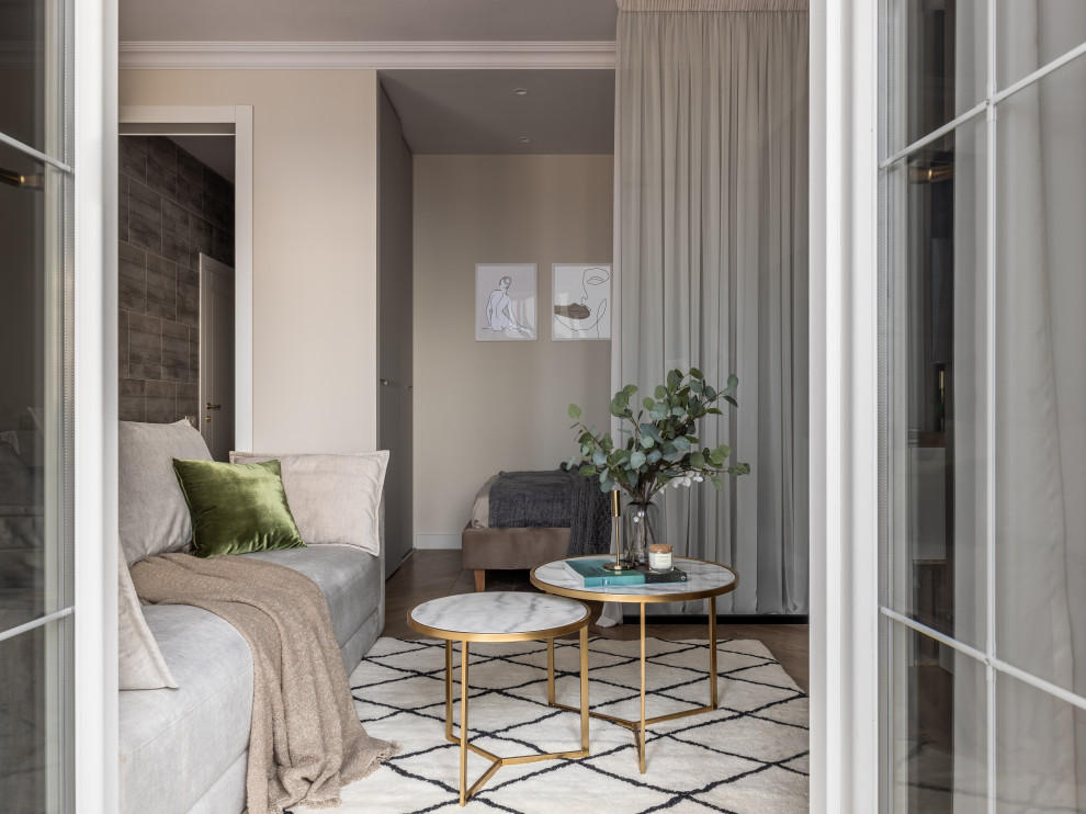 Проект-переделка однокомнатной квартиры в г. Самара