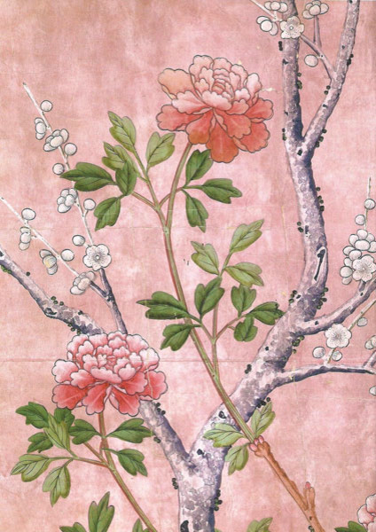 Buy Chinoiserie Wallpaper Pink Online In India  Etsy India
