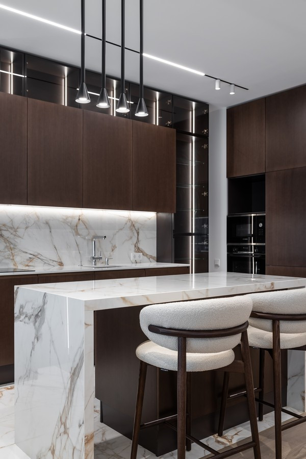 Квартира в современной классике (фото, ход реализации)