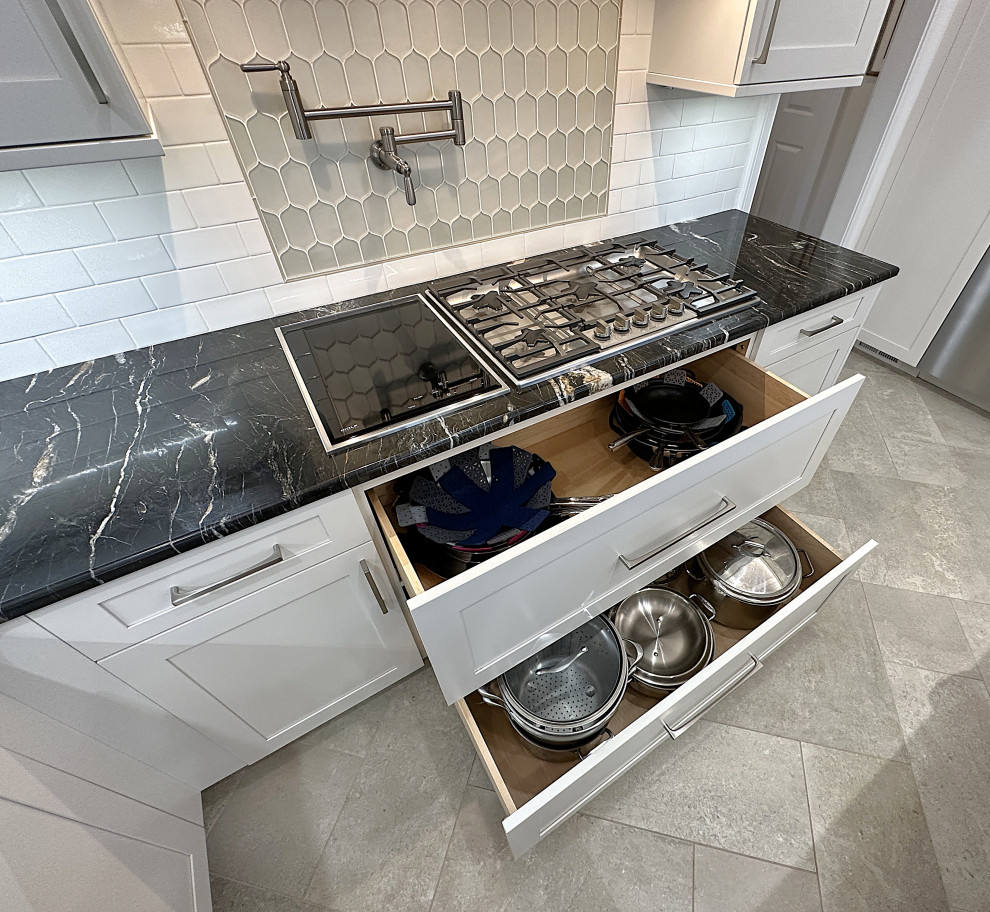 Wide Pot & Pan Storage