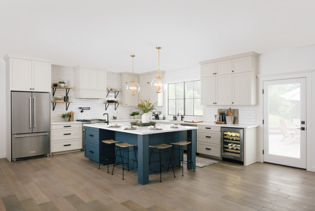 Transitional Mill Kitchen fusion-kitchen