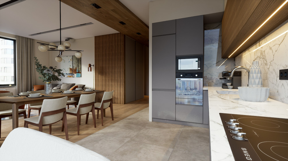 Квартира в ЖК Символ, 105м2