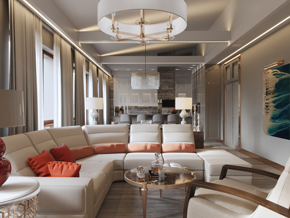 Квартира в ЖК "Гранвиль" | Интерьерное освещение