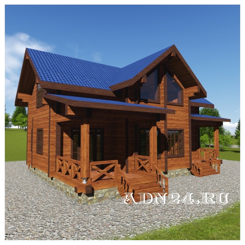 Проект 290 Дом 9.95м х 11.4м