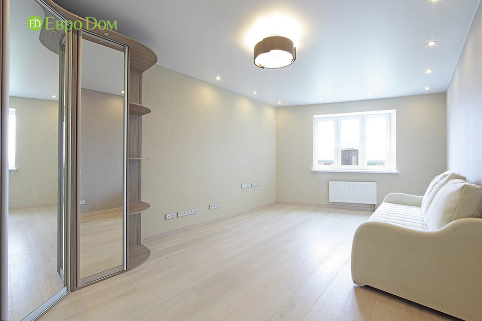 Ремонт однокомнатной квартиры 38 кв. м в современном стиле. Фото проекта