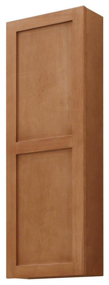 Lincoln Street Wall-Mounted Medicine/Storage Cabinet, Light Maple
