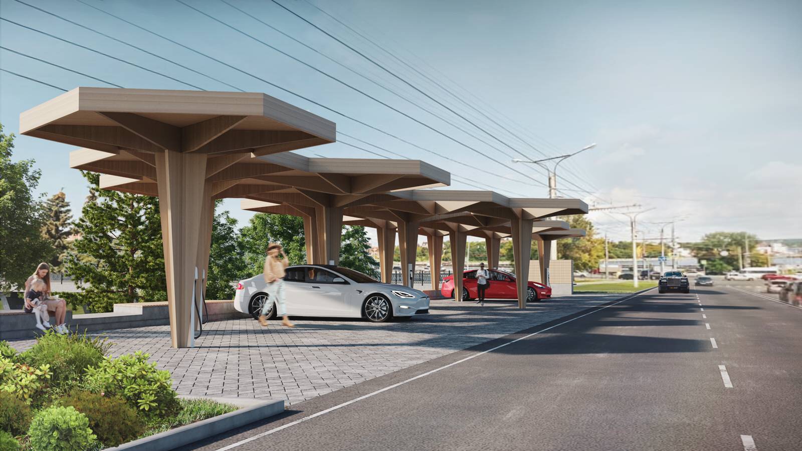 Электрозаправочная станция