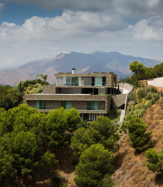 El Meandro contemporary-fasad
