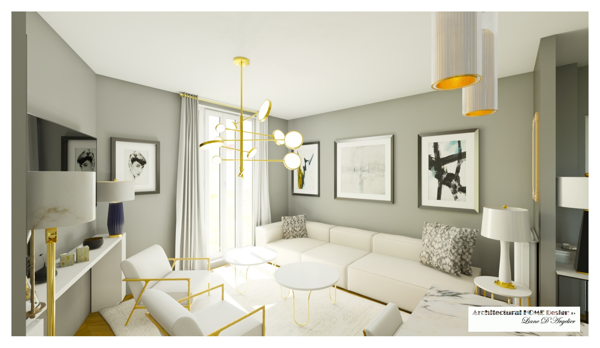 Appartement Haussmannien cœur de Nice.