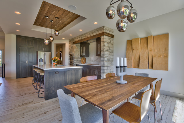 Tiburon Ridge Modern Rustic transitional-kitchen