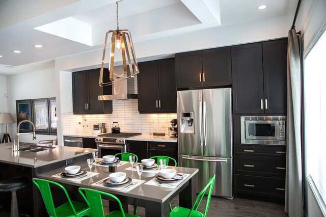 Great Gatsby Style Transitional Kitchen Calgary By