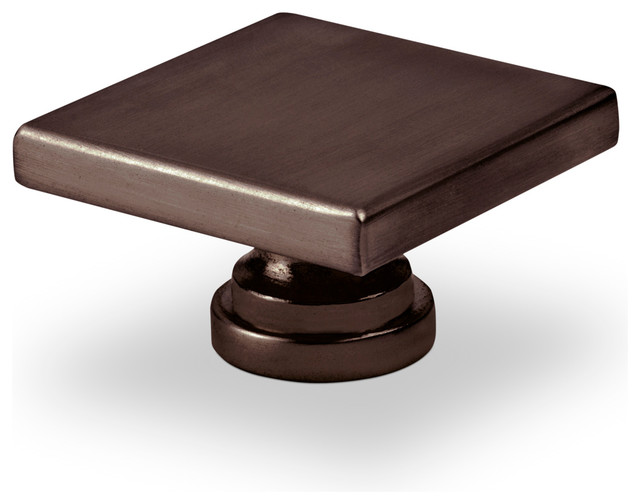 Topex Large Square Knob Transitional And Drawer Knobs by