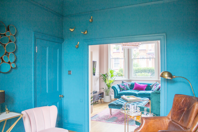 Victorian Double Reception Room eclectic-living-room