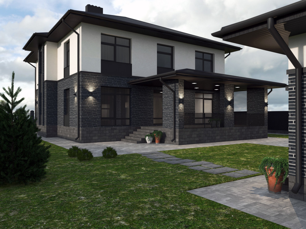 Проект дома 315  м.кв. в п. Пригородный