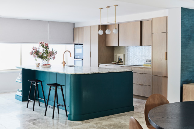 The Low House contemporary-kitchen