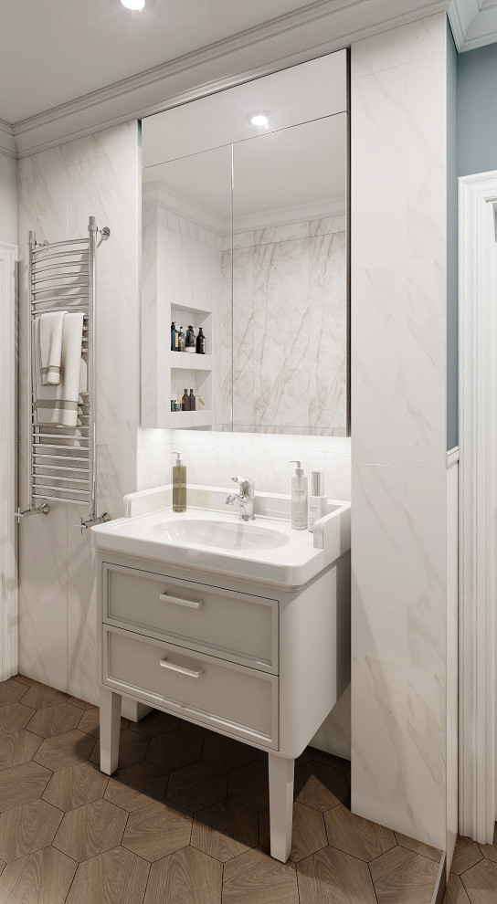 Проект квартиры в стиле современная классика