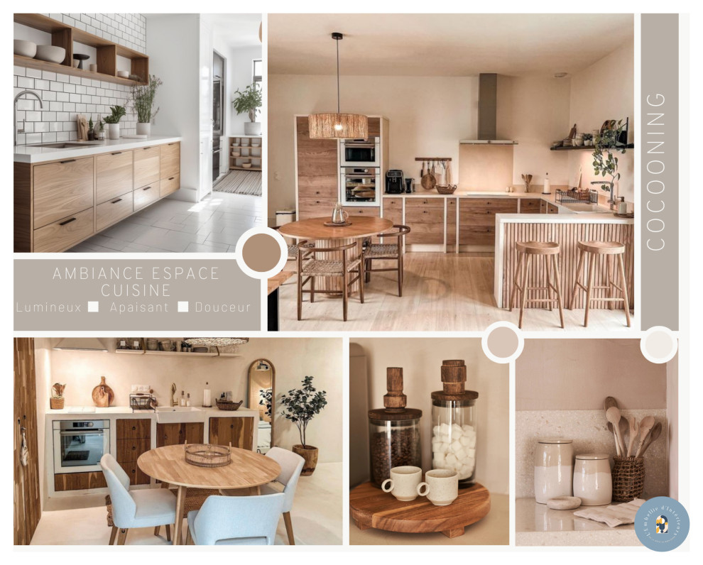 Planche ambiance espace cuisine