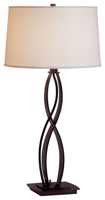 Hubbardton Forge 272686-1034 Almost Infinity Table Lamp in Vintage Platinum
