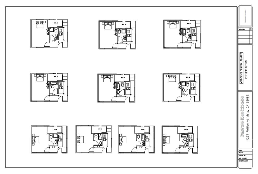 Dawn's residence Floor Plan