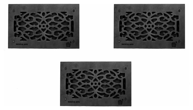 3 Floor Heat Register Louver Vent Victorian Cast 6 X 14 Duct 3 Floor Heat Register Louver Vent Victorian Cast 6 X 14 Duct Renovator S Supp