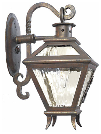 Zepeda Wall Mount Light Traditional, Mexican Outdoor Light Fixtures