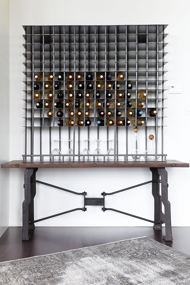 This is an example of an industrial wine cellar in Toronto.