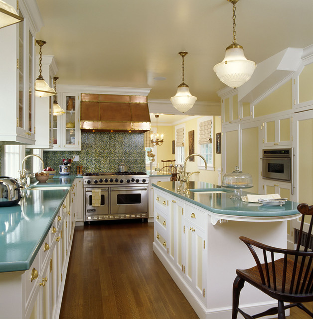 Colorful Kitchen traditional-kitchen