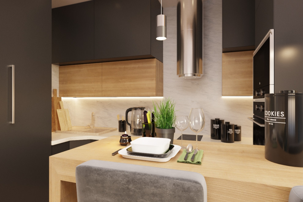 Дизайн-проект в ЖК "Ньютон"