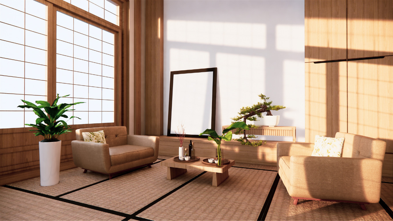 Minimalistic Cinema Room in Golders Green