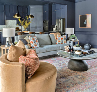 Brown Gray And Blue Living Room: Stunning Ideas for Cozy Elegance