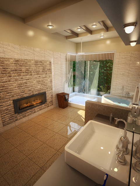 Modern Baths Modern Bathroom Chicago By Amer Adnan