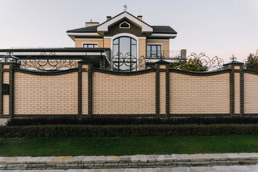 Сад с подпорными стенами