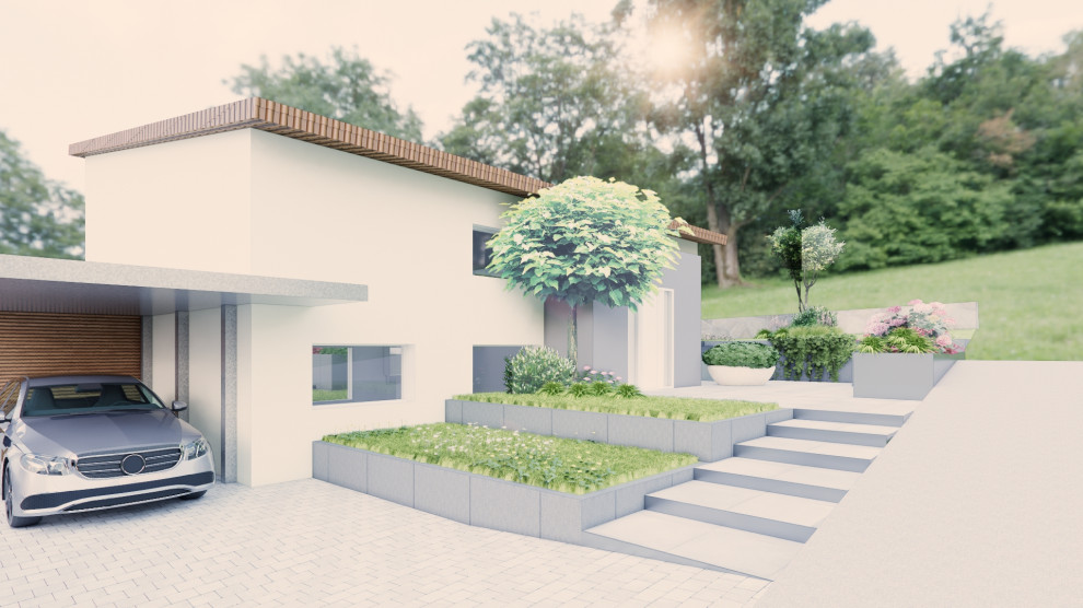 Wohnzimmer im Freien