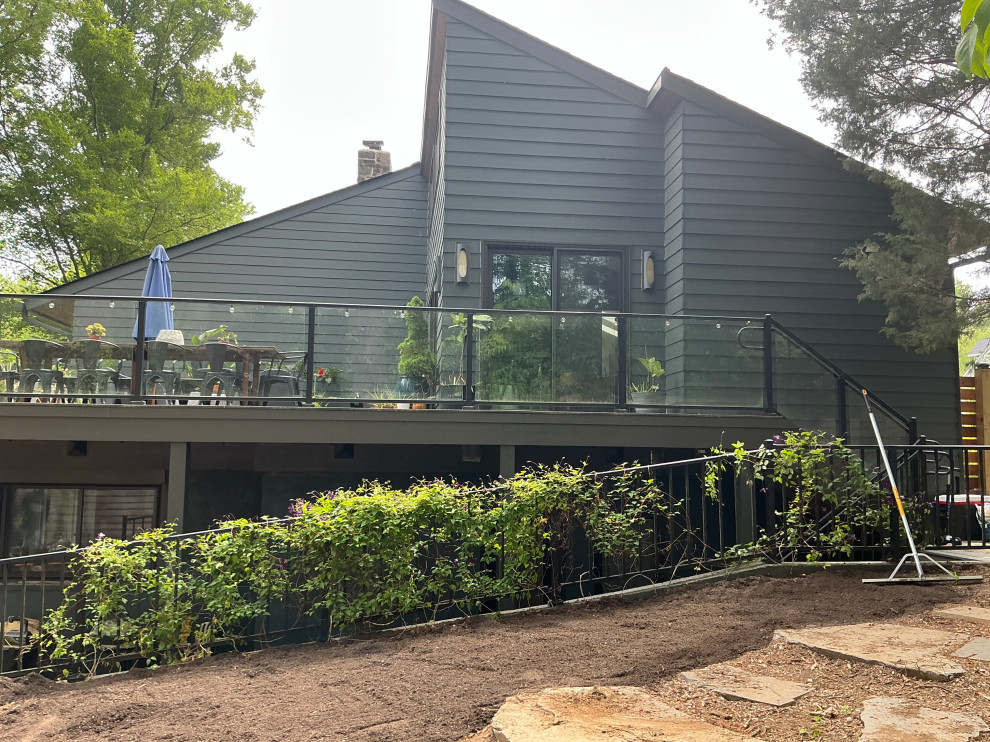 Conservation and rain gardens landscape